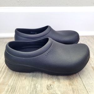 Crocs On the Clock Work Slip On